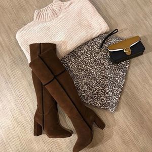 Brown Over the Knee Boots